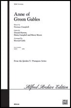 Anne of Green Gables SSA choral sheet music cover